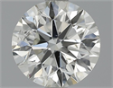 1.00 Carats, Round Diamond with Excellent Cut, I Color, SI2 Clarity and Certified by GIA
