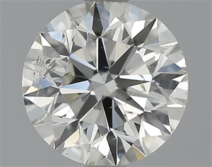Picture of 1.00 Carats, Round Diamond with Excellent Cut, I Color, SI2 Clarity and Certified by GIA
