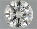 2.06 quilates, Redondo Diamante , Color L, claridad VVS2 y certificado por GIA