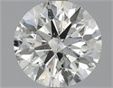 1.71 quilates, Redondo Diamante , Color I, claridad SI2 y certificado por GIA