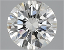 3.06 Carats, Round Diamond with Excellent Cut, I Color, SI2 Clarity and Certified by GIA
