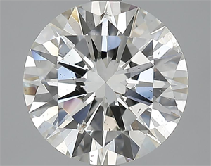 Picture of 3.06 Carats, Round Diamond with Excellent Cut, I Color, SI2 Clarity and Certified by GIA