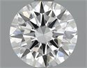 0.70 Carats, Round Diamond with Excellent Cut, F Color, VS1 Clarity and Certified by GIA