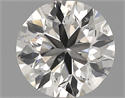 0.91 Carats, Round Diamond with Very Good Cut, J Color, SI1 Clarity and Certified by GIA