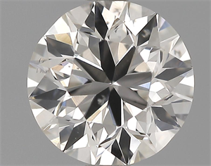 Picture of 0.91 Carats, Round Diamond with Very Good Cut, J Color, SI1 Clarity and Certified by GIA