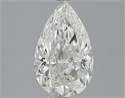 2.04 Carats, Pear Diamond with  Cut, I Color, VS2 Clarity and Certified by GIA