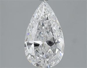 Picture of 2.04 Carats, Pear Diamond with  Cut, D Color, VVS1 Clarity and Certified by GIA