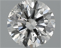 0.81 Carats, Round Diamond with Excellent Cut, G Color, SI1 Clarity and Certified by EGL