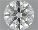 1.50 quilates, Redondo Diamante , Color I, claridad SI1 y certificado por GIA