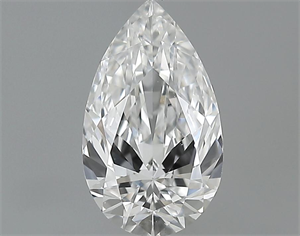 Picture of 0.51 Carats, Pear Diamond with  Cut, E Color, VVS2 Clarity and Certified by GIA
