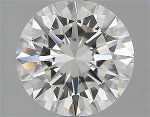 Picture of 2.03 Carats, Round Diamond with Excellent Cut, H Color, IF Clarity and Certified by GIA