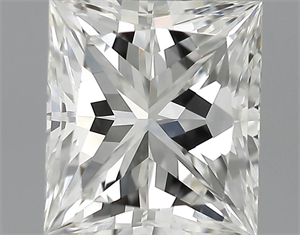 Picture of 1.02 Carats, Princess Diamond with  Cut, H Color, VVS2 Clarity and Certified by GIA