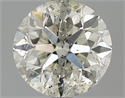 1.51 Carats, Round Diamond with Very Good Cut, H Color, SI2 Clarity and Certified by EGL