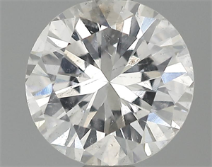 Picture of 0.63 Carats, Round Diamond with Excellent Cut, G Color, SI1 Clarity and Certified by EGL