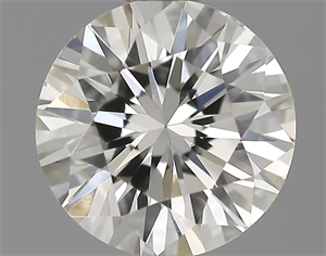 Picture of 0.74 Carats, Round Diamond with Excellent Cut, H Color, VVS2 Clarity and Certified by EGL