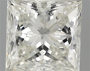 Picture of 1.23 Carats, Princess Diamond with  Cut, G Color, VS1 Clarity and Certified by EGL