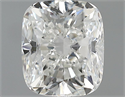 1.00 quilates, Del cojín Diamante , Color H, claridad VVS1 y certificado por GIA