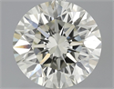 2.04 quilates, Redondo Diamante , Color L, claridad VS1 y certificado por GIA