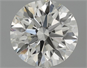 0.90 Carats, Round Diamond with Excellent Cut, L Color, VS1 Clarity and Certified by GIA