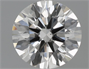 1.00 quilates, Redondo Diamante , Color G, claridad VS1 y certificado por EGL