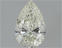 1.52 Carats, Pear Diamond with  Cut, L Color, IF Clarity and Certified by GIA