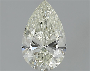 Picture of 1.52 Carats, Pear Diamond with  Cut, L Color, IF Clarity and Certified by GIA