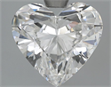 2.19 Carats, Heart Diamond with  Cut, G Color, VVS2 Clarity and Certified by GIA