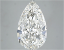 8.05 Carats, Pear Diamond with  Cut, G Color, VS2 Clarity and Certified by GIA