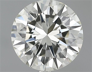 Picture of 1.28 Carats, Round Diamond with Very Good Cut, L Color, VVS2 Clarity and Certified by GIA