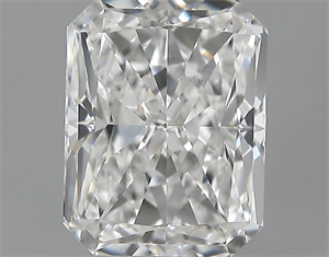 Picture of 2.01 Carats, Radiant Diamond with  Cut, F Color, VS1 Clarity and Certified by GIA