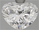 2.01 Carats, Heart Diamond with  Cut, D Color, VS1 Clarity and Certified by GIA
