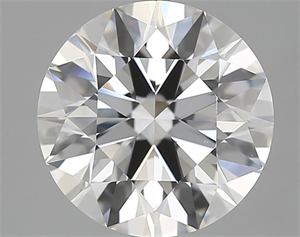 Picture of 4.02 Carats, Round Diamond with Excellent Cut, H Color, SI1 Clarity and Certified by GIA