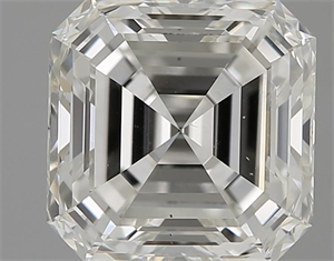 Picture of 3.02 Carats, Asscher Diamond with  Cut, G Color, VS2 Clarity and Certified by GIA