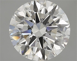 Picture of 4.30 Carats, Round Diamond with Excellent Cut, G Color, VS2 Clarity and Certified by GIA