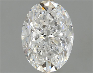 Picture of 1.01 Carats, Oval Diamond with  Cut, F Color, SI1 Clarity and Certified by IGI