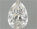 1.02 Carats, Pear Diamond with  Cut, E Color, SI1 Clarity and Certified by IGI