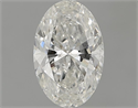 1.21 Carats, Oval Diamond with  Cut, I Color, SI2 Clarity and Certified by GIA
