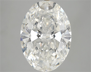 Picture of 7.02 Carats, Oval Diamond with  Cut, G Color, SI2 Clarity and Certified by GIA