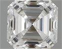 1.51 quilates, Asscher Diamante , Color F, claridad VS1 y certificado por GIA