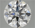 8.50 Carats, Round Diamond with Excellent Cut, F Color, SI1 Clarity and Certified by GIA