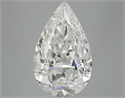 7.05 Carats, Pear Diamond with  Cut, F Color, VS1 Clarity and Certified by GIA
