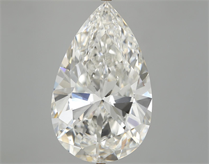 Picture of 10.51 Carats, Pear Diamond with  Cut, H Color, VS1 Clarity and Certified by GIA