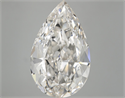 9.02 quilates, De pera Diamante , Color H, claridad VVS2 y certificado por GIA
