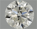 1.50 Carats, Round Diamond with Very Good Cut, F Color, VS2 Clarity and Certified by EGL