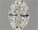 1.01 Carats, Oval Diamond with  Cut, K Color, VS1 Clarity and Certified by GIA