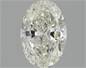 2.00 Carats, Oval Diamond with  Cut, L Color, SI1 Clarity and Certified by GIA