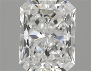 Picture of 3.01 Carats, Radiant Diamond with  Cut, E Color, SI1 Clarity and Certified by GIA