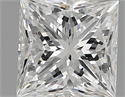 1.01 Carats, Princess Diamond with  Cut, F Color, VS1 Clarity and Certified by GIA
