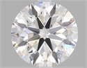 Del inventario de diamantes de laboratorio, 1.05 quilates, Redondo , Color F, claridad VVS2 y certificado IGI