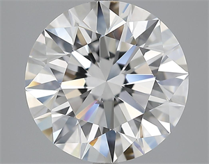 Picture of 5.45 Carats, Round Diamond with Excellent Cut, D Color, VS1 Clarity and Certified by GIA